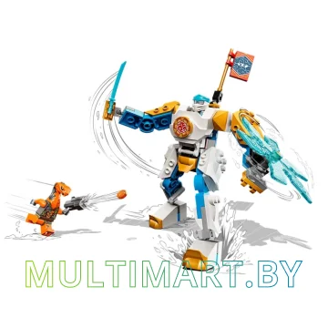 Конструктор LEGO Ninjago 71761 Могучий робот ЭВО Зейна картинка 6